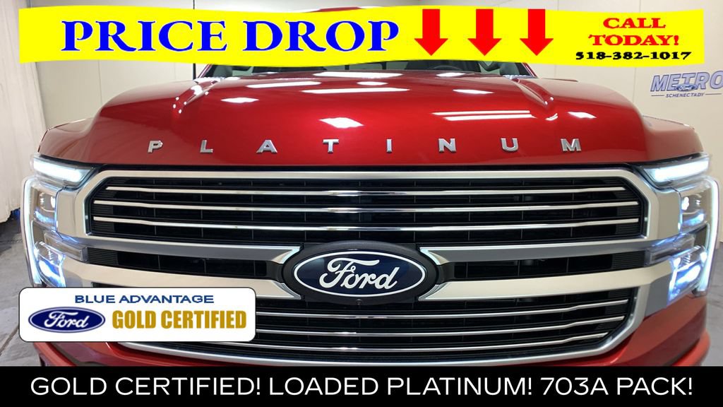Certified 2024 Ford F150 Platinum w/ Equipment Group 703A Plus AWD/4WD image 54