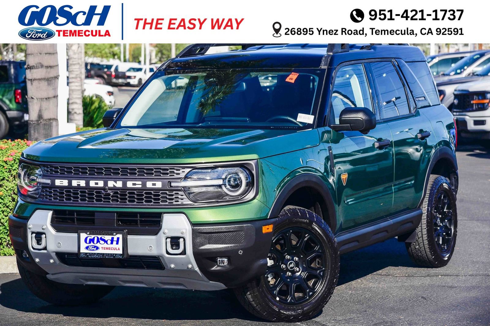 Certified 2025 Ford Bronco Sport Badlands