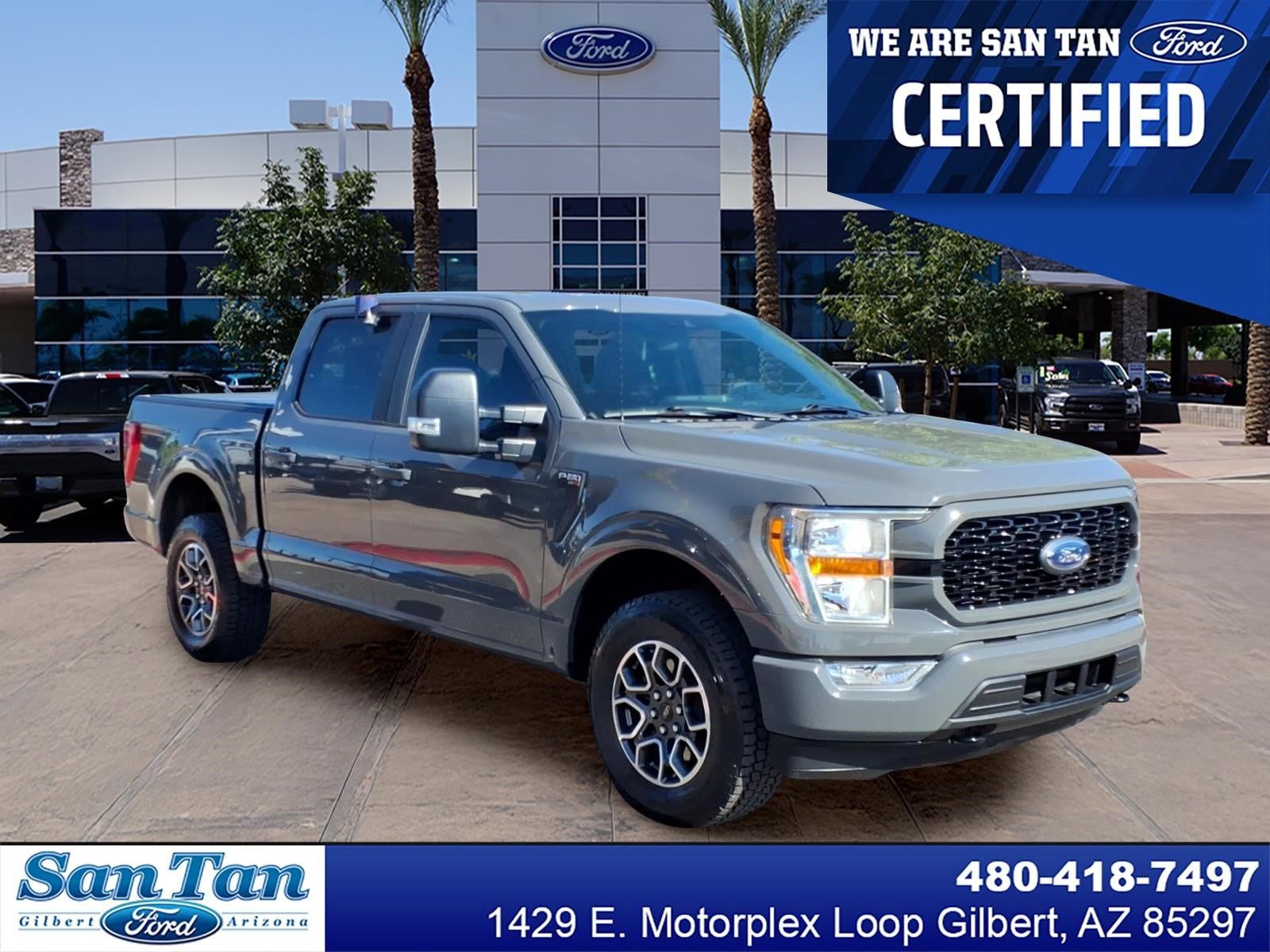 Certified 2021 Ford F150 XL w/ STX Appearance Package