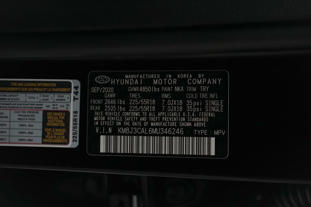 Used 2021 Hyundai Tucson SEL AWD/4WD image 23