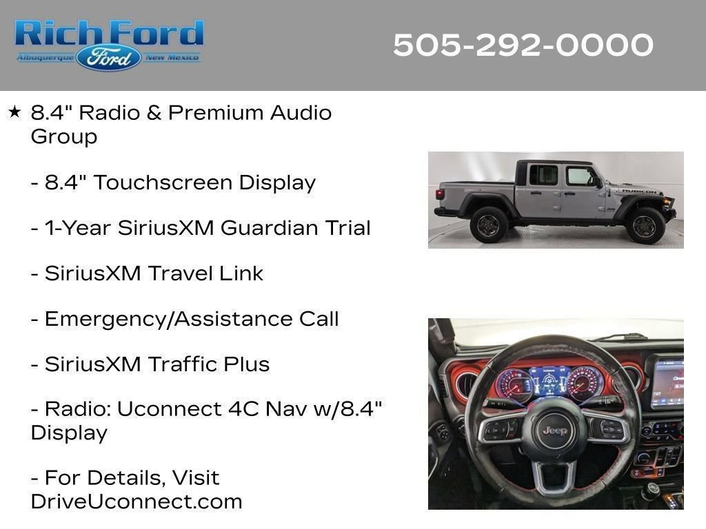 Used 2021 Jeep Gladiator Rubicon AWD/4WD image 56