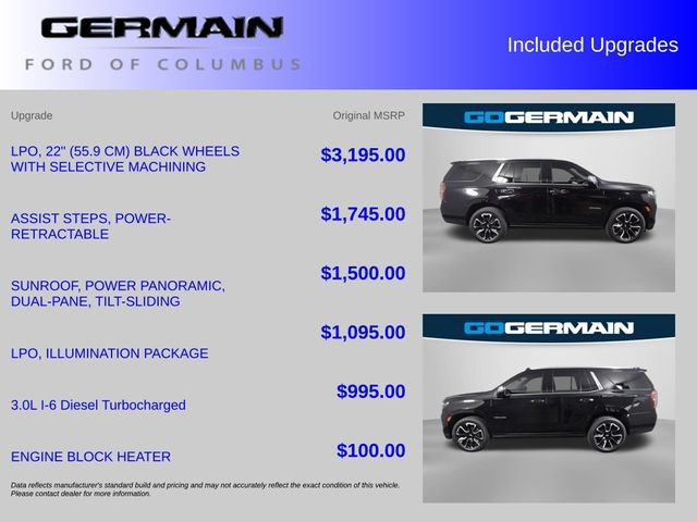 Used 2022 Chevrolet Tahoe Premier w/ LPO, Illumination Package AWD/4WD image 38