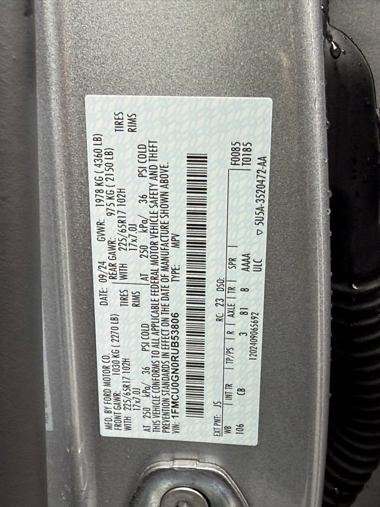 Certified 2024 Ford Escape Active image 33