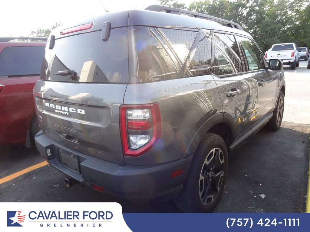 Certified 2022 Ford Bronco Sport Outer Banks w/ Tech Package AWD/4WD image 4
