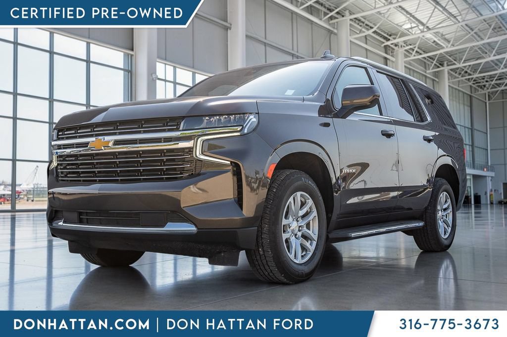 Used 2021 Chevrolet Tahoe LT RWD image 1