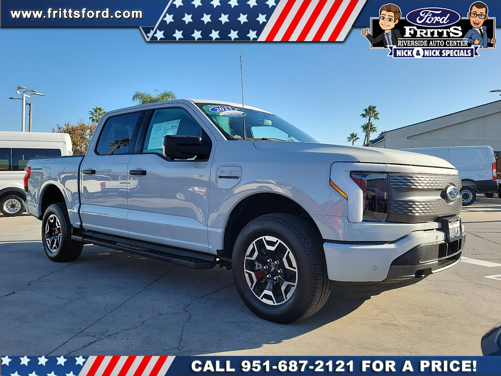Certified 2023 Ford F150 Lightning XLT image 3
