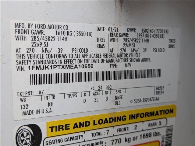 Certified 2021 Ford Expedition Max King Ranch AWD/4WD image 20