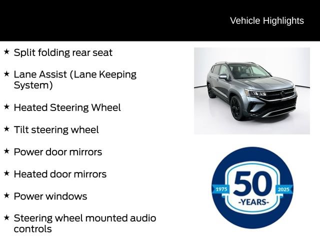 Used 2022 Volkswagen Taos SE w/ Panoramic Sunroof Package AWD/4WD image 16