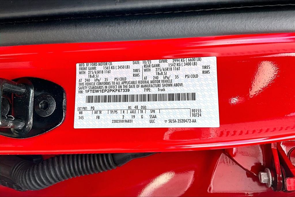 Certified 2023 Ford F150 XLT w/ Equipment Group 302A High AWD/4WD image 36