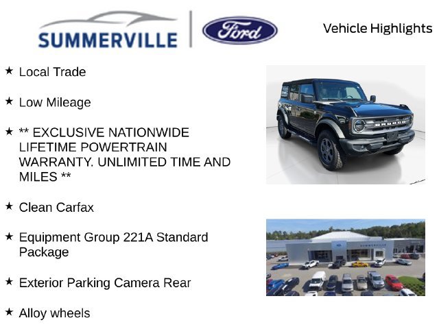 Certified 2022 Ford Bronco Big Bend AWD/4WD image 2
