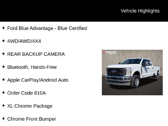 Certified 2024 Ford F350 XL w/ XL Chrome Package AWD/4WD image 2