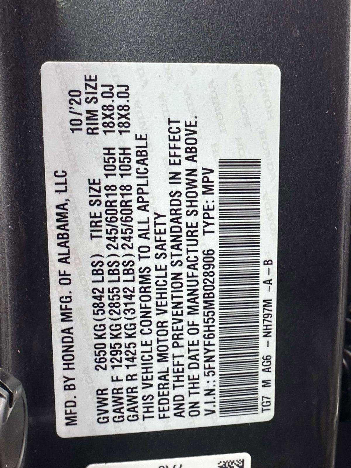 Used 2021 Honda Pilot EX-L image 34