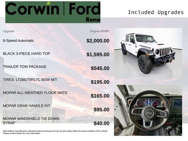 Used 2021 Jeep Gladiator Mojave w/ Trailer Tow Package image 10