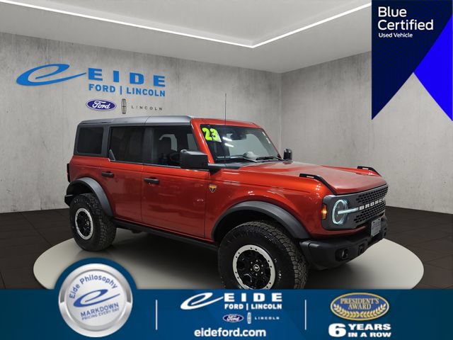Certified 2023 Ford Bronco Badlands w/ Sasquatch Package AWD/4WD image 1