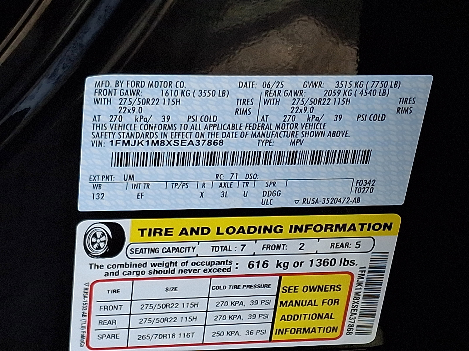 Certified 2025 Ford Expedition Max Platinum w/ Driver's Package image 26