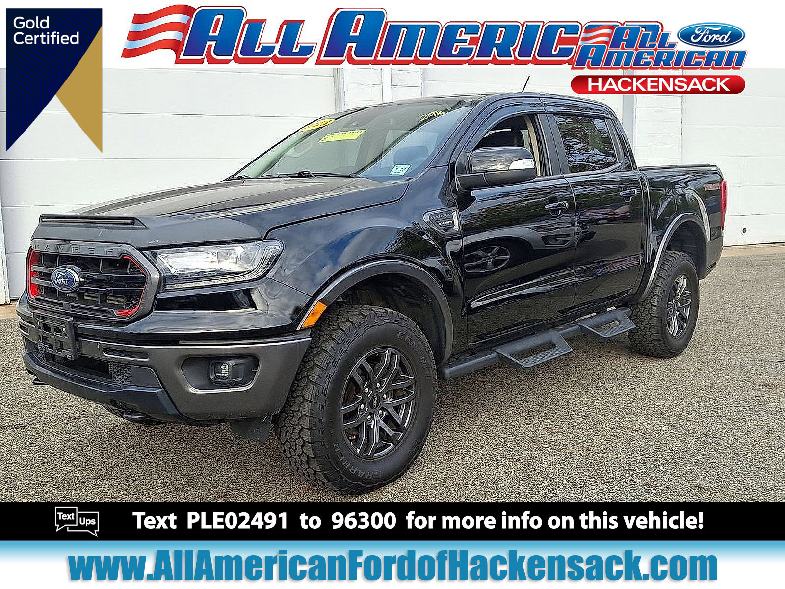 Certified 2023 Ford Ranger Lariat w/ Tremor Off-Road Package