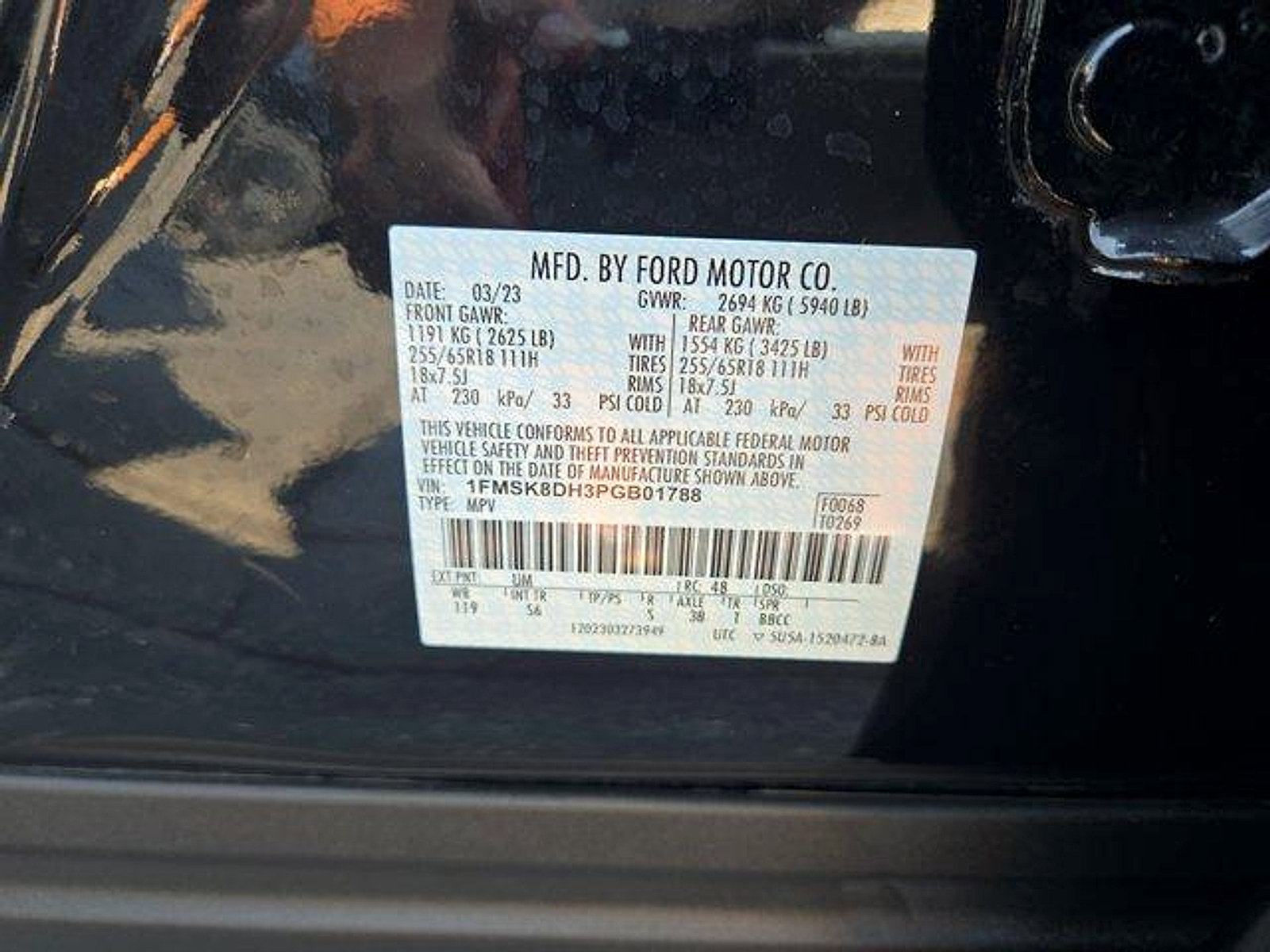 Certified 2023 Ford Explorer XLT w/ Equipment Group 202A AWD/4WD image 27