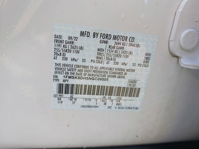 Certified 2022 Ford Explorer XLT w/ Equipment Group 202A AWD/4WD image 34