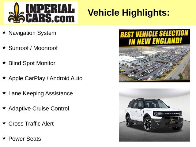 Certified 2025 Ford Bronco Sport Outer Banks w/ Outer Banks Tech Package+ AWD/4WD image 5