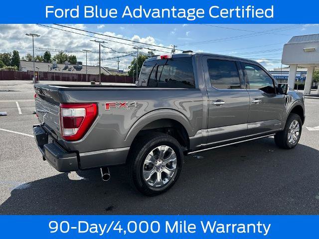 Certified 2021 Ford F150 Platinum w/ Equipment Group 701A High AWD/4WD image 8