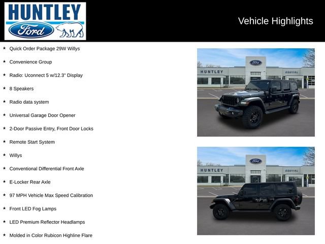 Used 2024 Jeep Wrangler Unlimited AWD/4WD image 2
