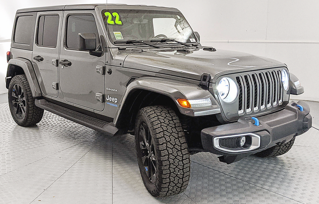 Used 2022 Jeep Wrangler Unlimited Sahara AWD/4WD image 1