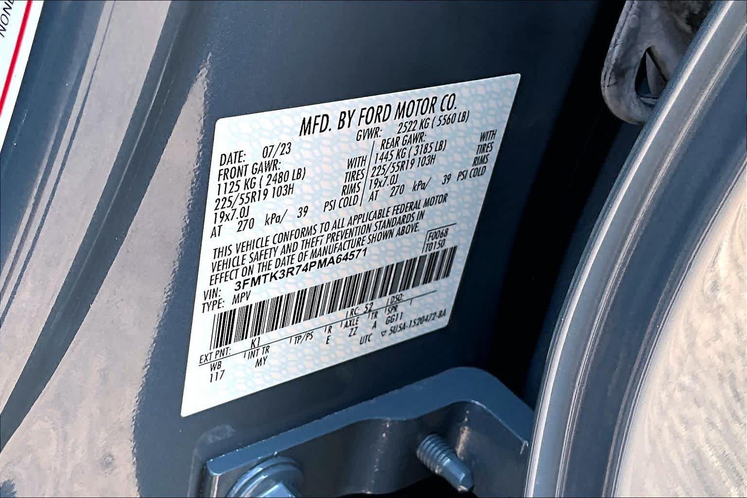 Certified 2023 Ford Mustang Mach-E Premium RWD image 35