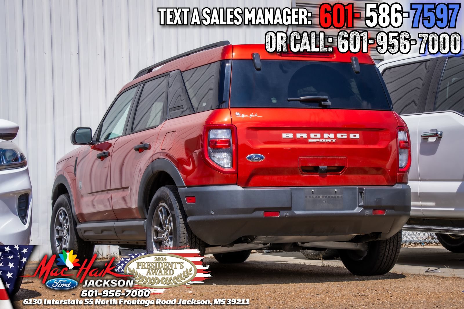 Certified 2024 Ford Bronco Sport Big Bend w/ Convenience Package AWD/4WD image 2
