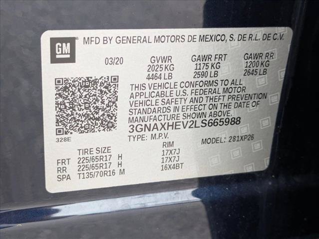 Used 2020 Chevrolet Equinox LS w/ LS Convenience Package FWD image 24