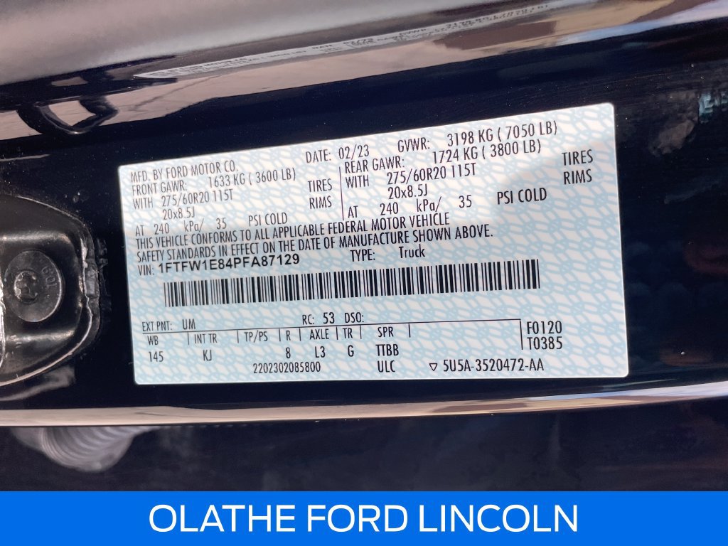 Certified 2023 Ford F150 King Ranch w/ Equipment Group 601A High AWD/4WD image 20