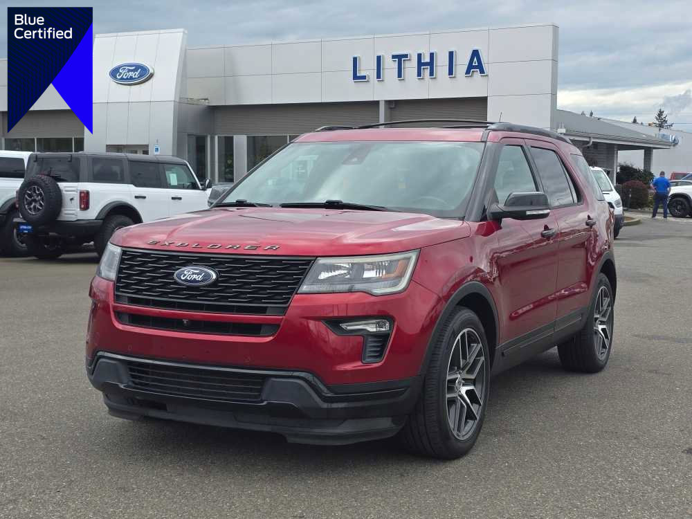 Certified 2019 Ford Explorer Sport w/ Equipment Group 401A AWD/4WD image 1