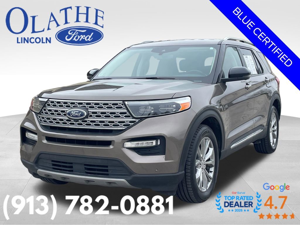 Certified 2021 Ford Explorer Limited w/ Equipment Group 301A image 1