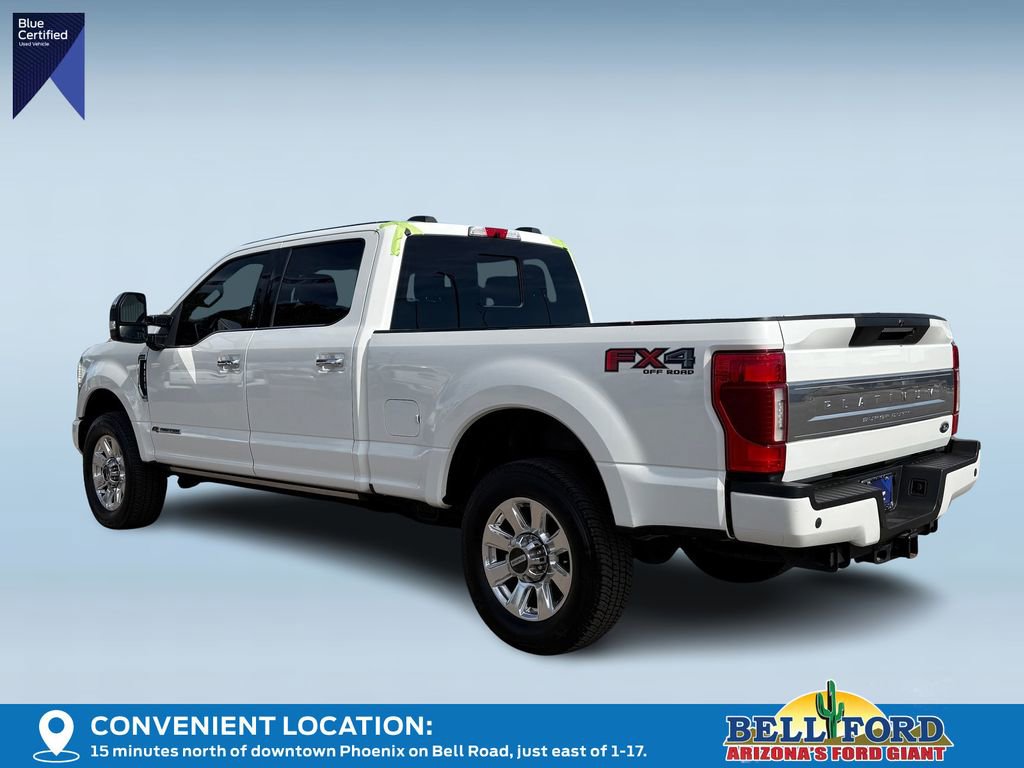 Certified 2020 Ford F250 Platinum image 2
