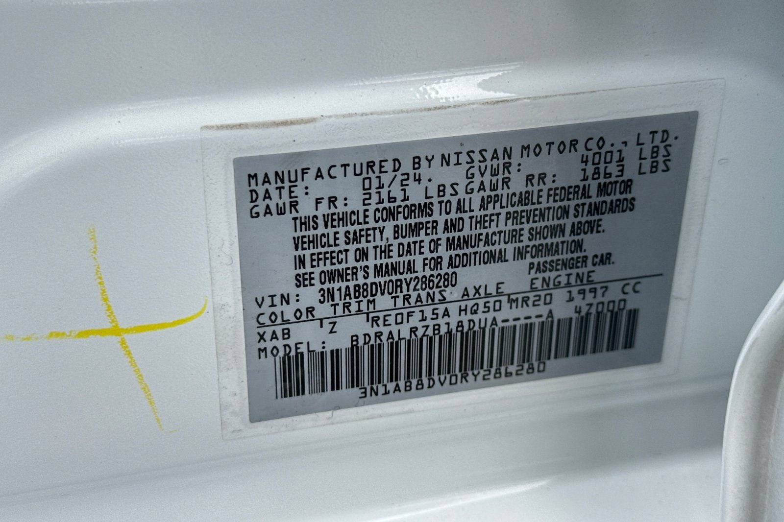 Used 2024 Nissan Sentra SR w/ Lighting Package FWD image 29