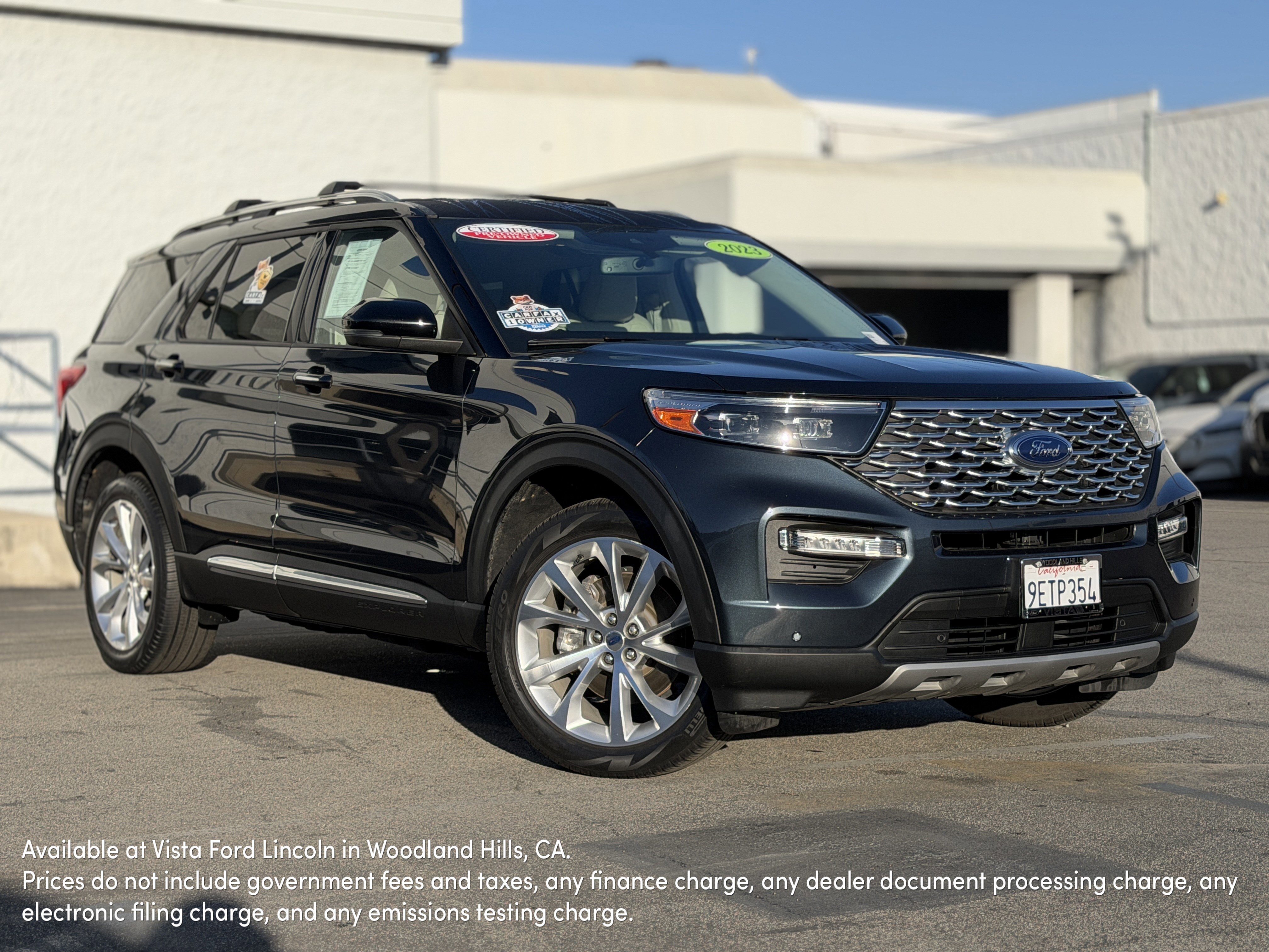 Certified 2023 Ford Explorer Platinum image 7