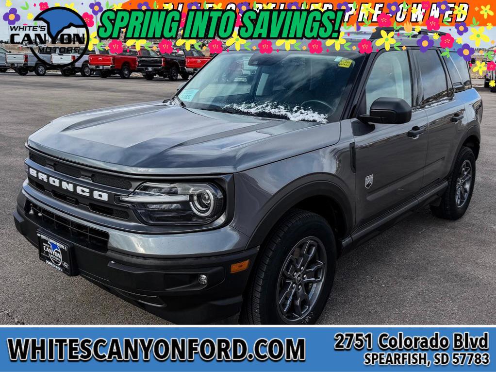 Certified 2021 Ford Bronco Sport Big Bend w/ Big Bend Package (96B)