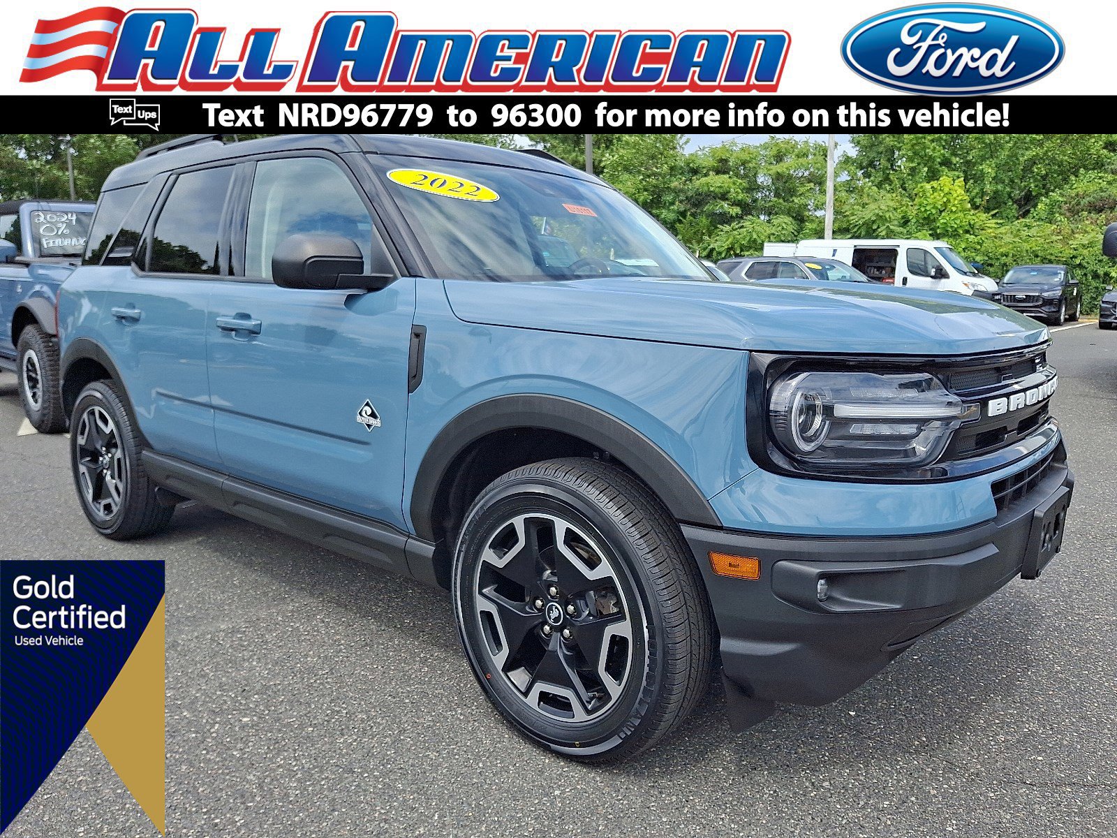 Certified 2022 Ford Bronco Sport Outer Banks w/ Tech Package