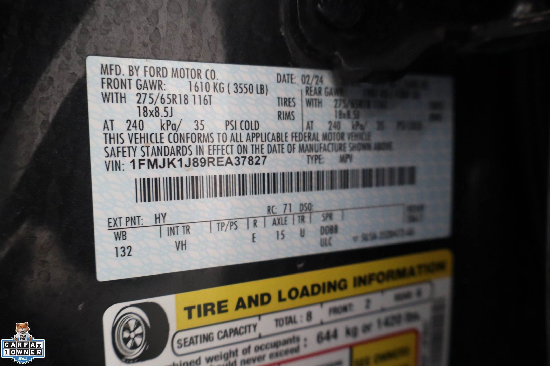 Certified 2024 Ford Expedition Max XLT image 39