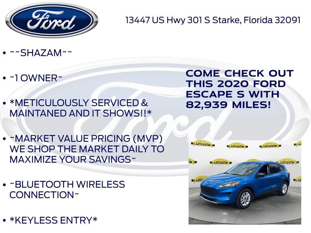 Certified 2020 Ford Escape S image 10