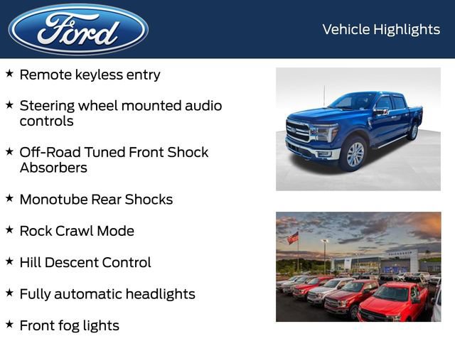 Certified 2024 Ford F150 Lariat w/ FX4 Off-Road Package image 12