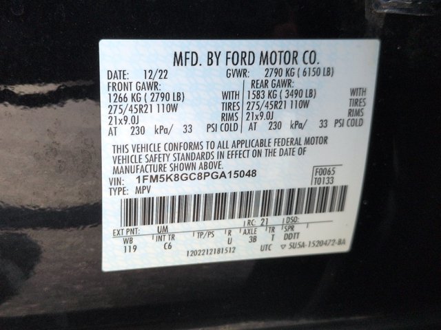 Certified 2023 Ford Explorer ST w/ Equipment Group 401A AWD/4WD image 40