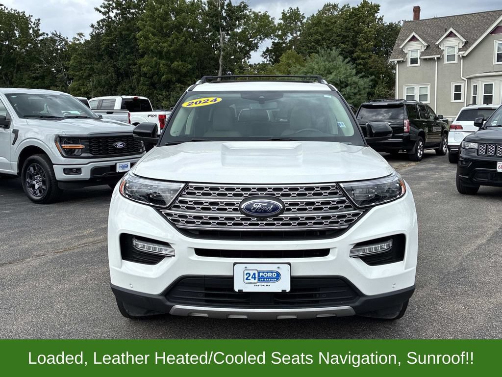 Certified 2024 Ford Explorer Limited w/ Equipment Group 301A AWD/4WD image 2
