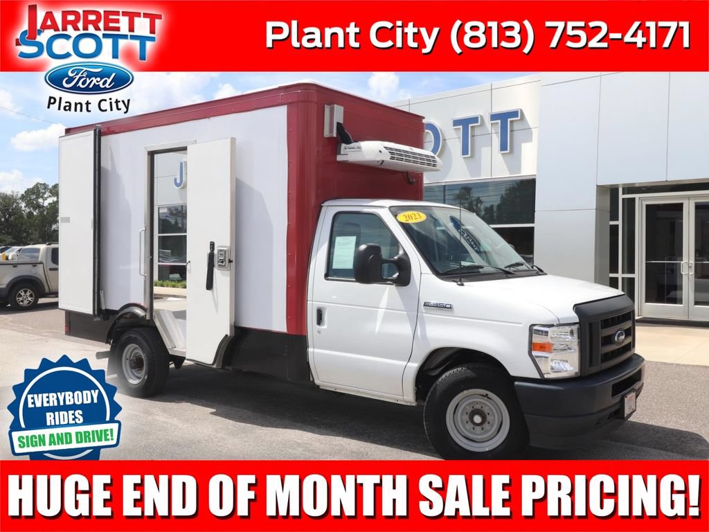 Certified 2023 Ford E-350 and Econoline 350 Super Duty w/ Power Windows & Locks Group RWD image 1