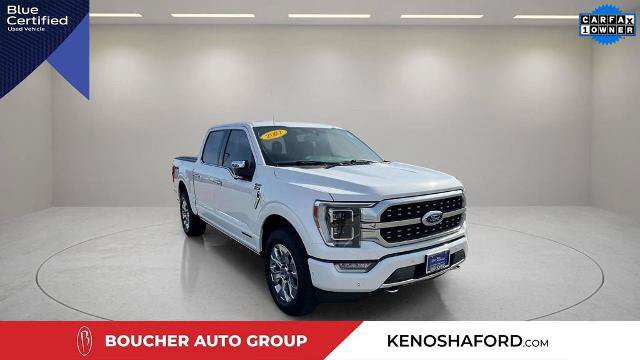 Certified 2021 Ford F150 Platinum w/ Equipment Group 701A High AWD/4WD image 3