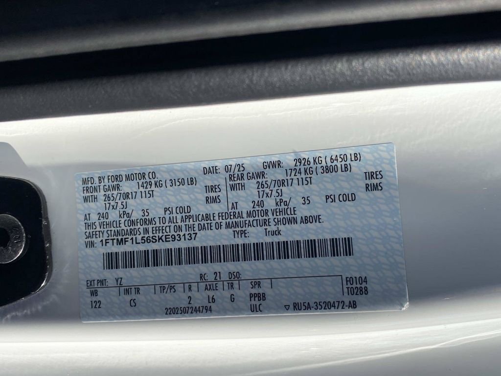 Certified 2025 Ford F150 XL AWD/4WD image 18