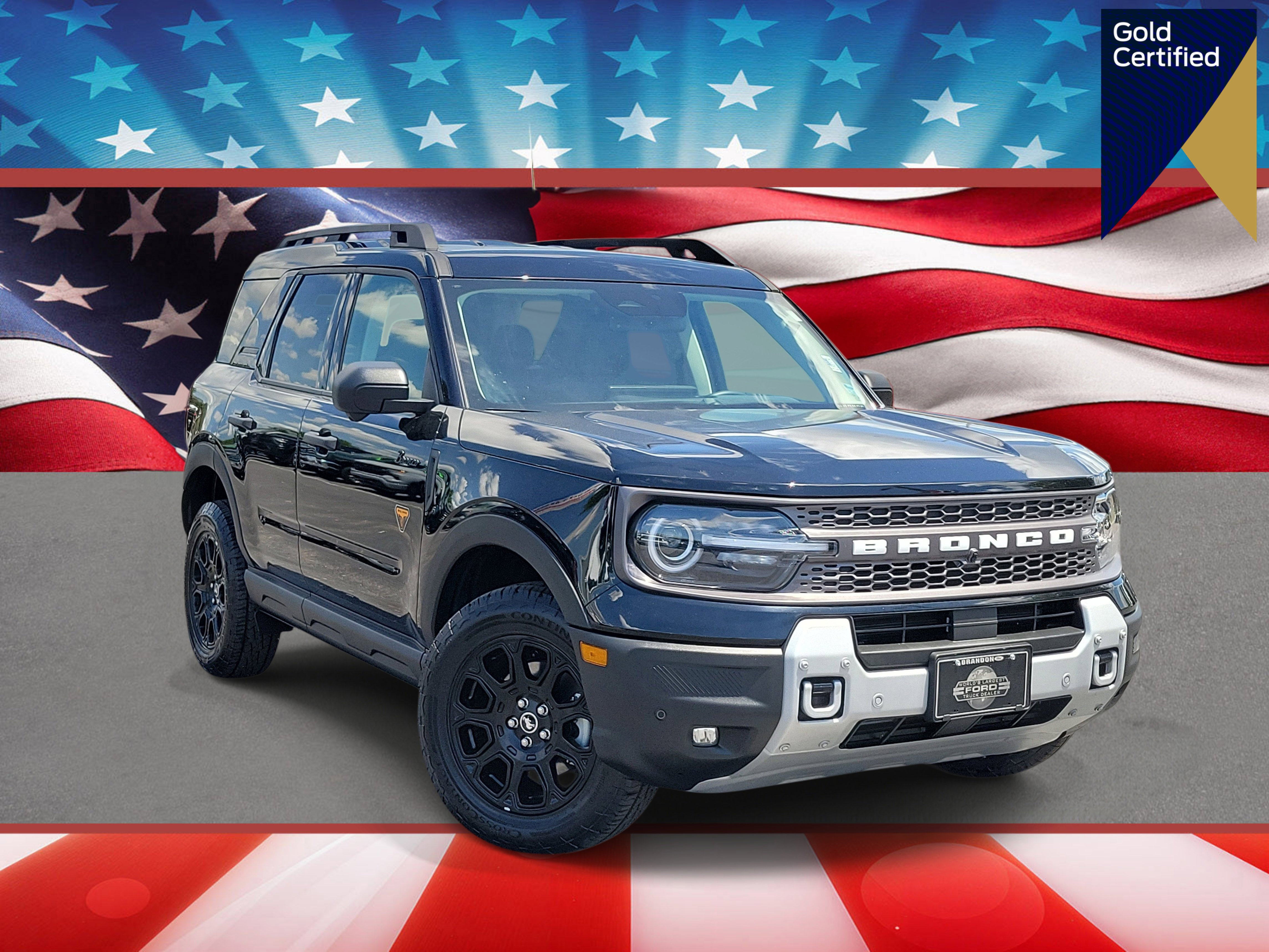 Certified 2025 Ford Bronco Sport Badlands AWD/4WD image 1