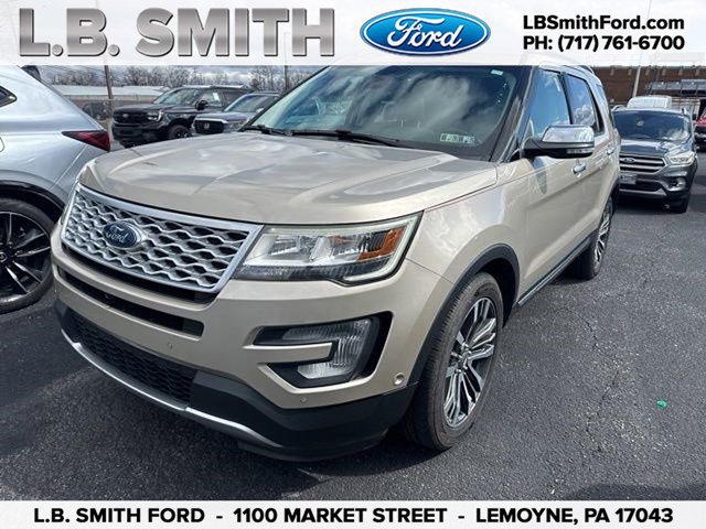 Certified 2017 Ford Explorer Platinum