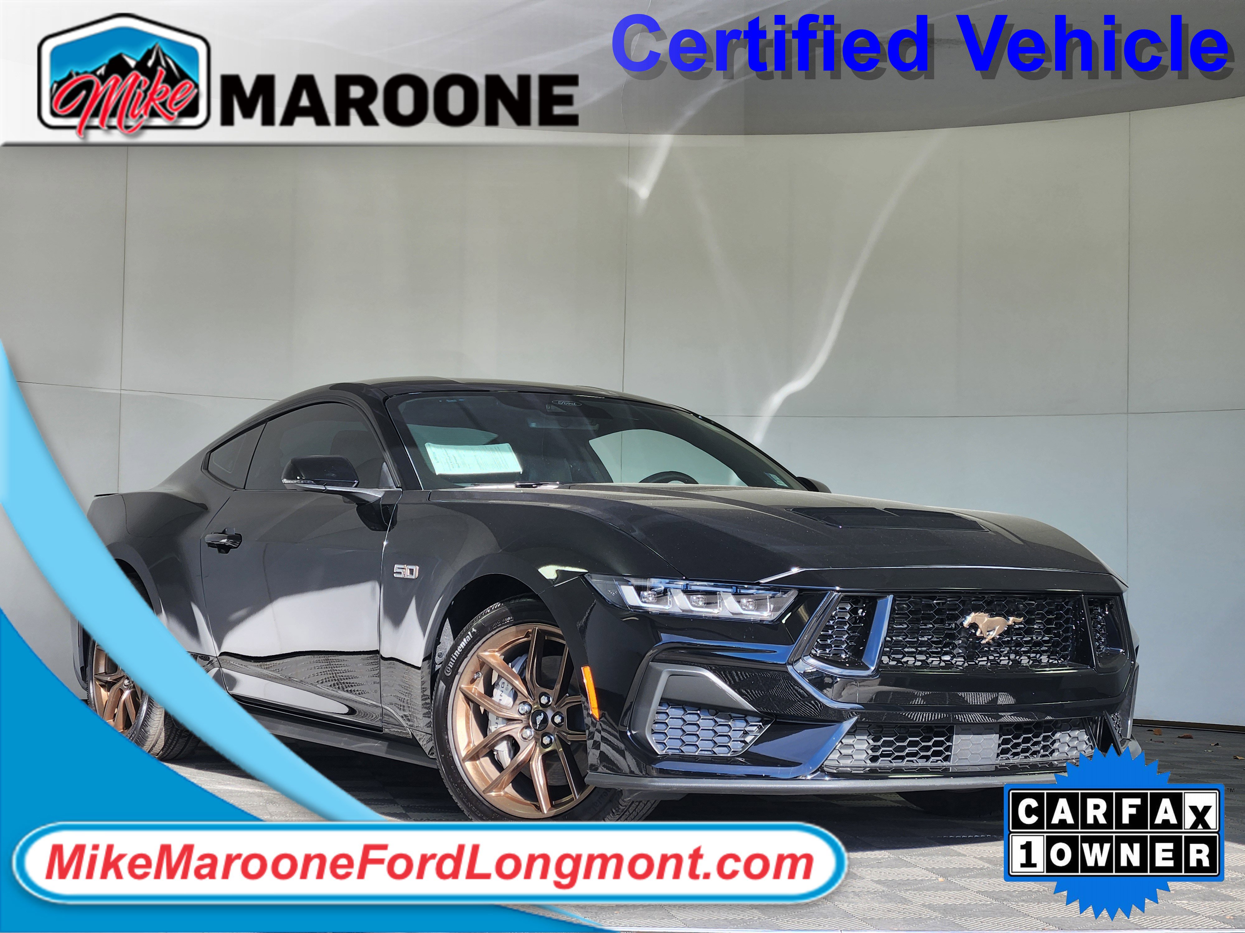 Certified 2024 Ford Mustang GT Premium