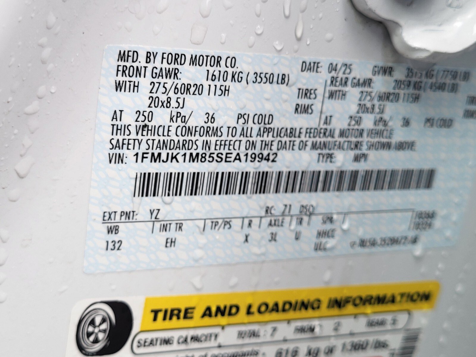 Certified 2025 Ford Expedition Max Platinum image 34