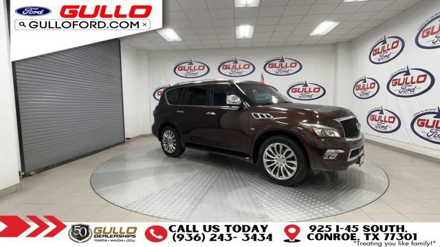 Used 2017 INFINITI QX80 4WD w/ Deluxe Technology Package image 2